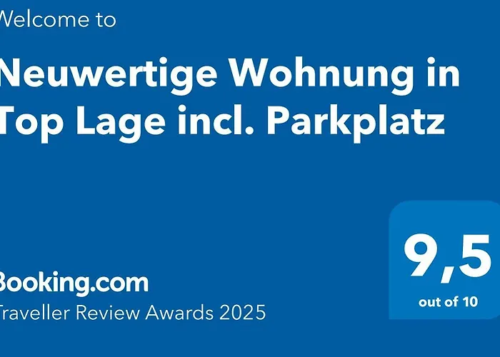 Neuwertige Wohnung In Top Lage Incl. Parkplatz